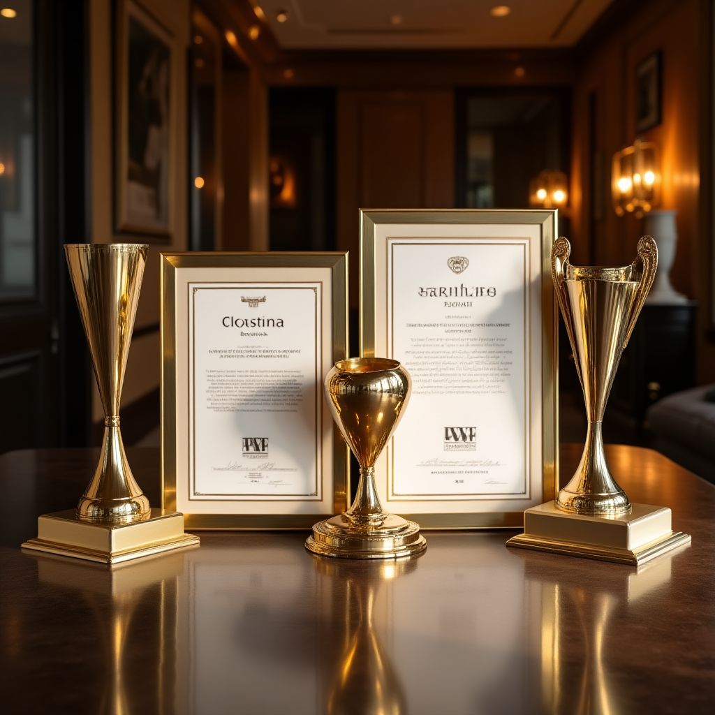 Prix et distinctions reçus par Premium Lux House