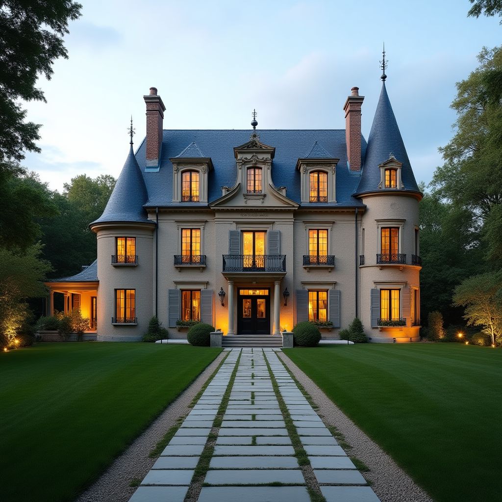 Rénovation d'un château historique